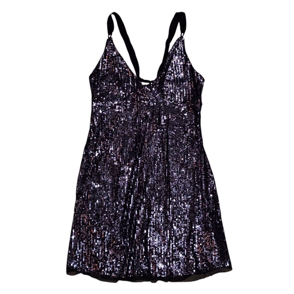 FREE PEOPLE Free People Gold Rush Slip Dress Small - Picture 2 of 5